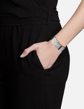 Load image into Gallery viewer, Infinity Cuff, Sterling Silver