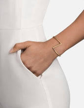 Load image into Gallery viewer, Arch Cuff, Gold Vermeil