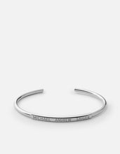 Load image into Gallery viewer, ID Cuff, Sterling Silver