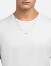 Load image into Gallery viewer, 1.3mm Cuban Chain Necklace, Gold Vermeil