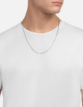Load image into Gallery viewer, 3mm Cuban Chain Necklace, Sterling Silver