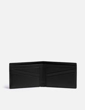 Load image into Gallery viewer, Modern Billfold, Textured Black