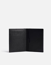 Load image into Gallery viewer, Vertical Wallet, Textured Black