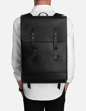 Load image into Gallery viewer, Harbour Rucksack, Textured Black