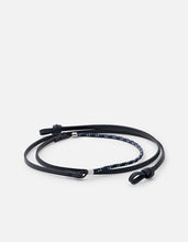 Load image into Gallery viewer, Nexus Leather Sunglass Cord, Sterling Silver
