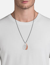Load image into Gallery viewer, Silver Penny Chain Necklace, NYC Sewer
