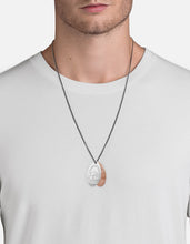 Load image into Gallery viewer, Silver Penny Chain Necklace, Mermaid
