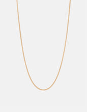 Load image into Gallery viewer, 2mm Cuban Chain Necklace, Gold
