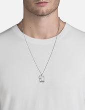 Load image into Gallery viewer, Bird Frame Necklace, Sterling Silver
