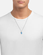 Load image into Gallery viewer, Prophet Necklace, Sterling Silver/Blue
