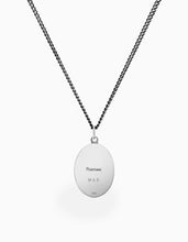 Load image into Gallery viewer, Palm Tree Necklace, Sterling Silver/Black
