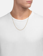 Load image into Gallery viewer, Figaro Chain Necklace, Gold Vermeil
