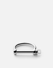 Load image into Gallery viewer, Screw Cuff Keychain, Silver
