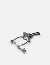 Load image into Gallery viewer, Screw Cuff Keychain, Silver
