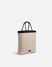 Load image into Gallery viewer, Beach Tote, Black/Off-White
