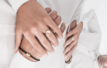 Load image into Gallery viewer, Geo Signet Ring
